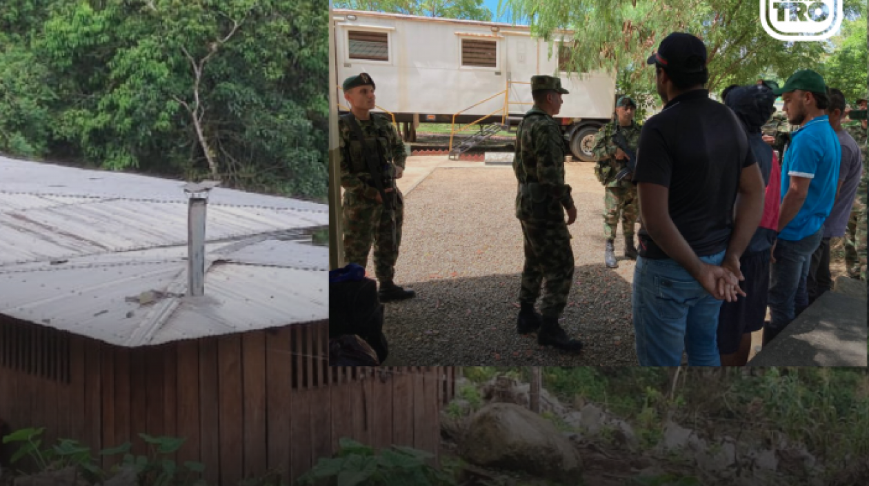 Los jóvenes rescatados.