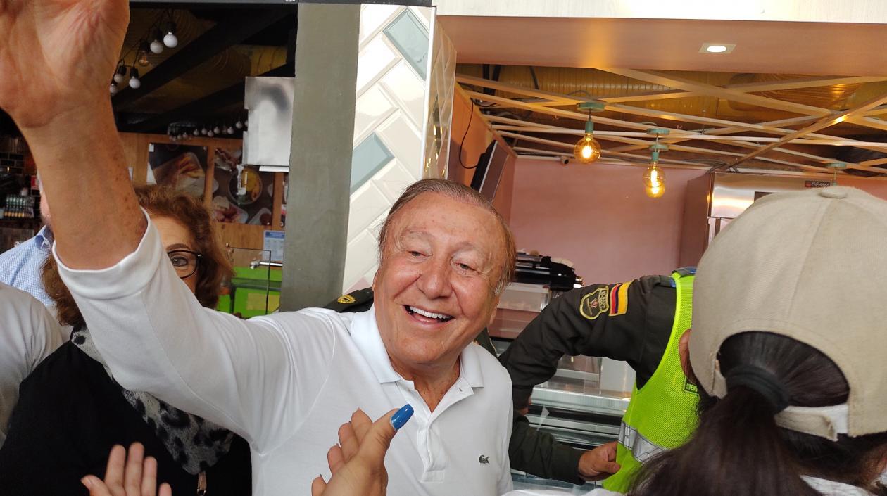 Rodolfo Hernández en Barranquilla.