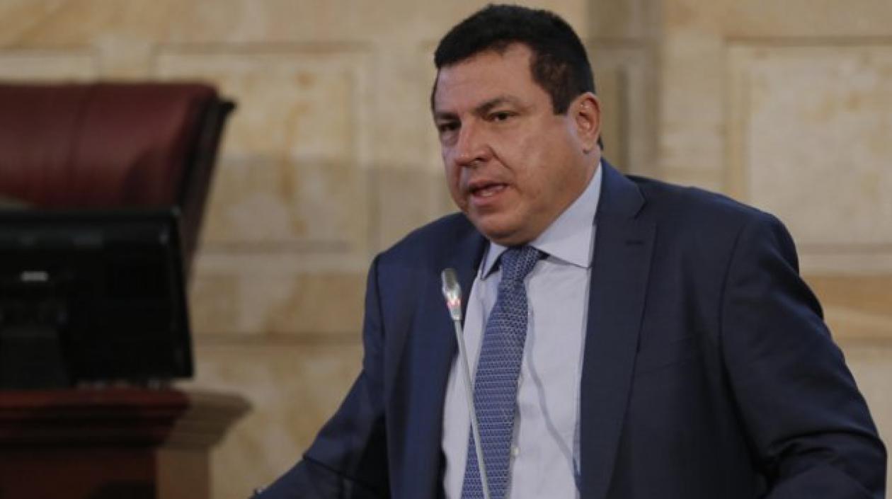 Senador liberal Miguel Ángel Pinto,