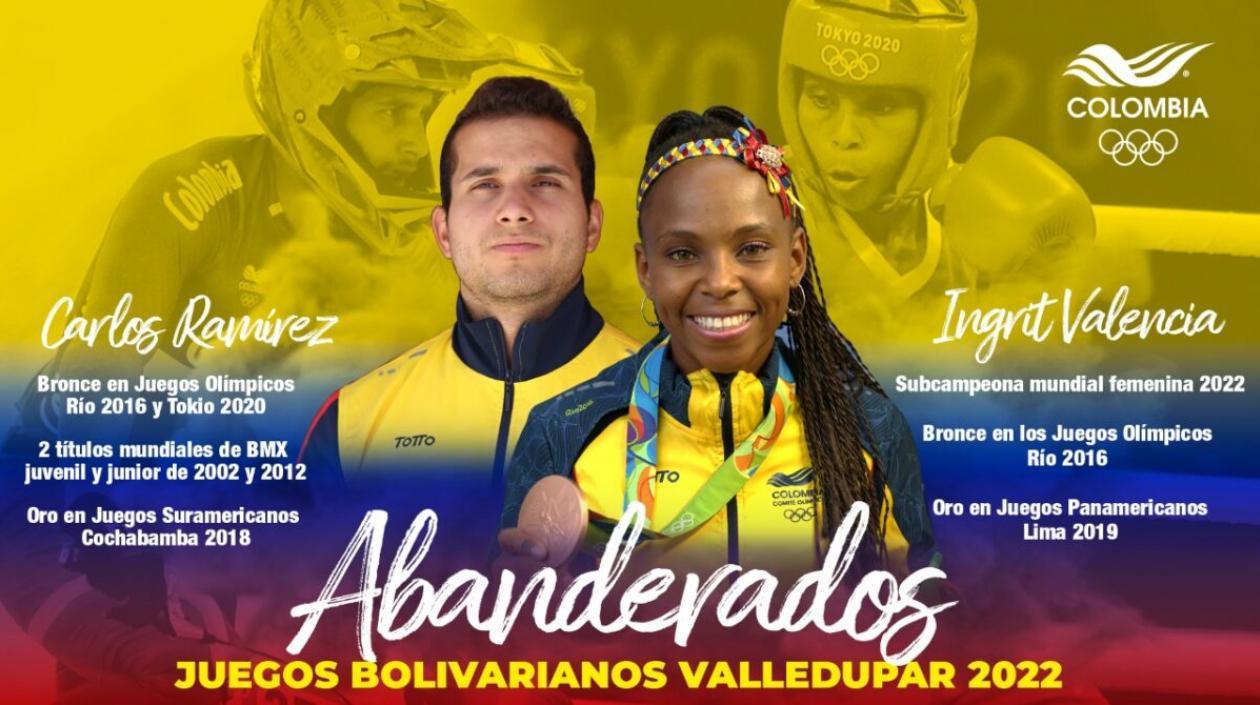 Carlos Ramírez e Ingrit Valencia han brillado en los Juegos Olímpicos, ganando bronces. 