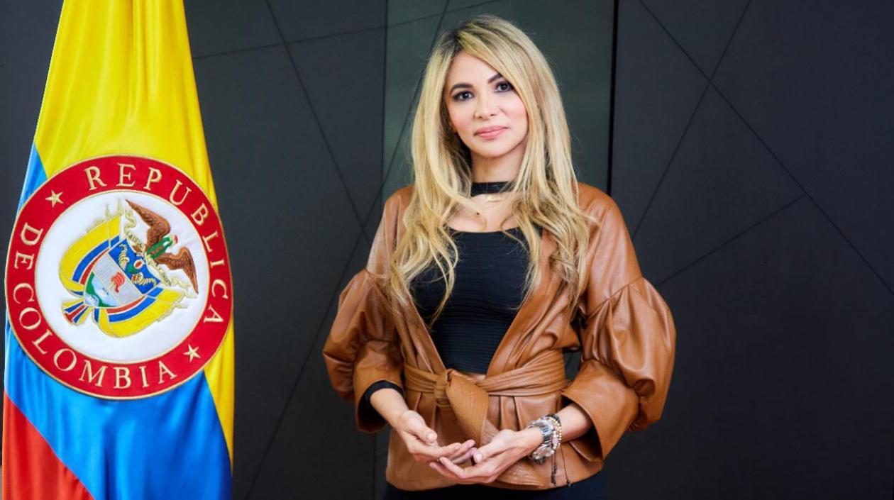 Ana María Aljure, directora del Instituto Geográfico Agustín Codazzi.