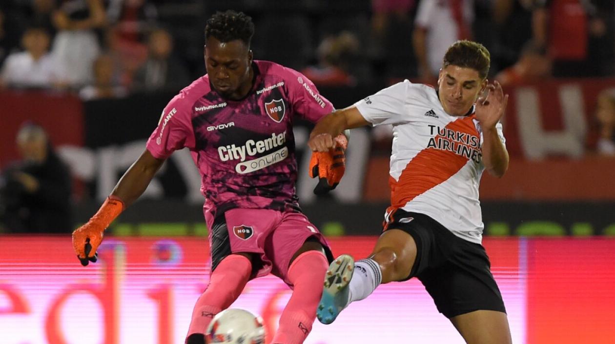 Iván Arboleda, arquero colombiano. 