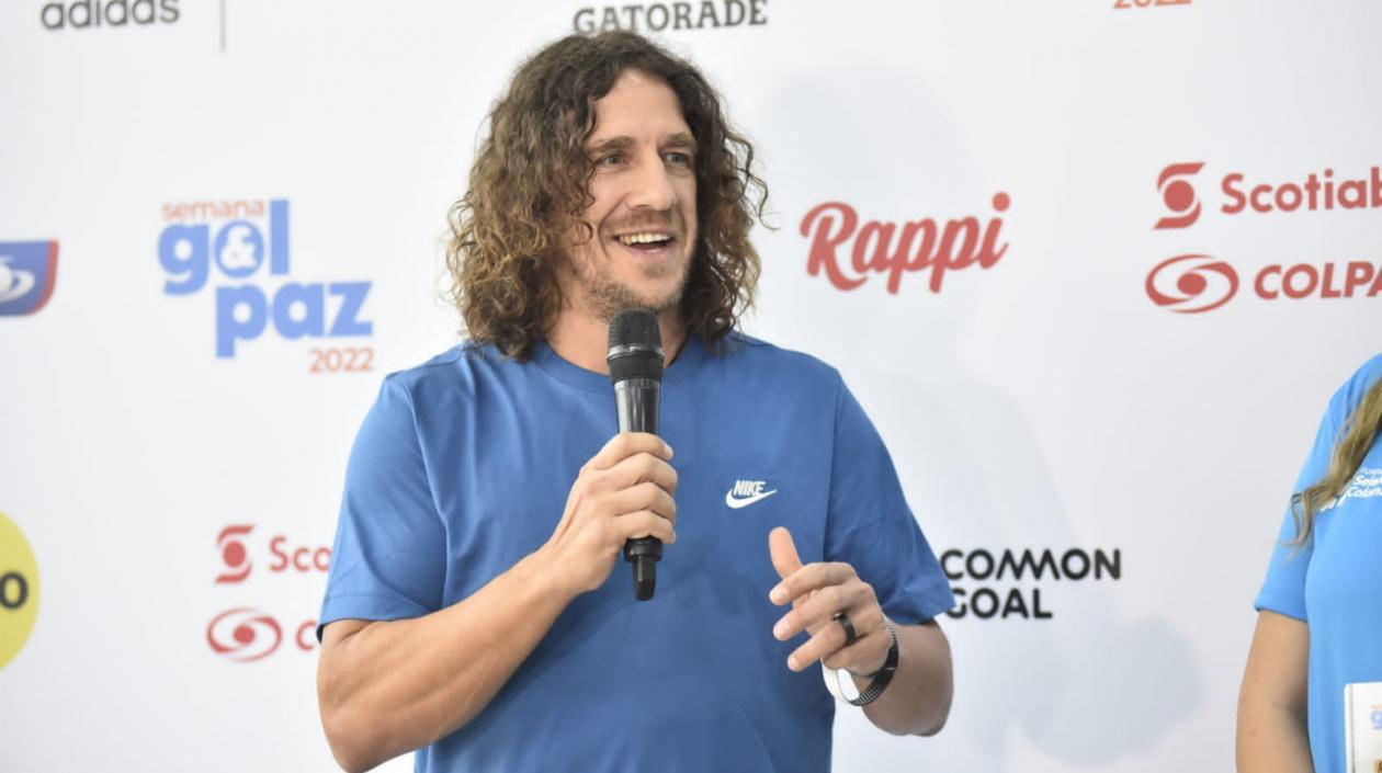 Carles Puyol ,exjugador español.