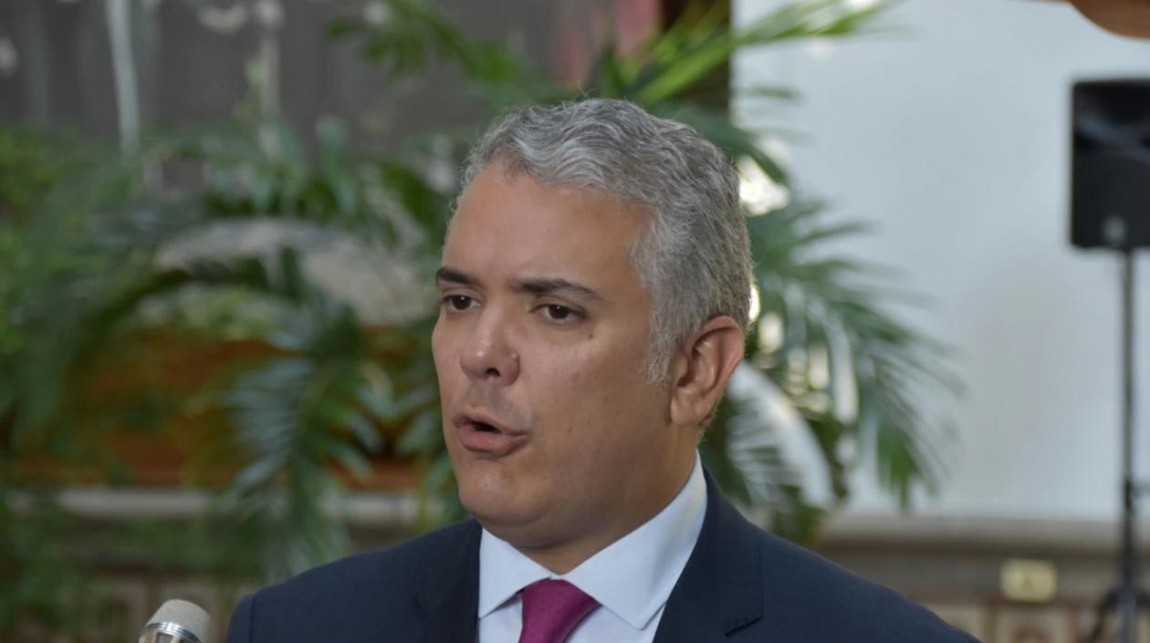 Iván Duque en Los Ángeles, California