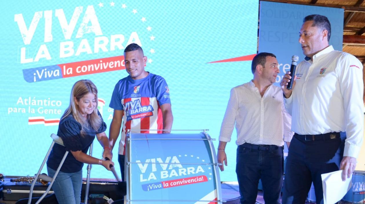 Elsa Noguera, en el programa ‘Viva la barra’. 