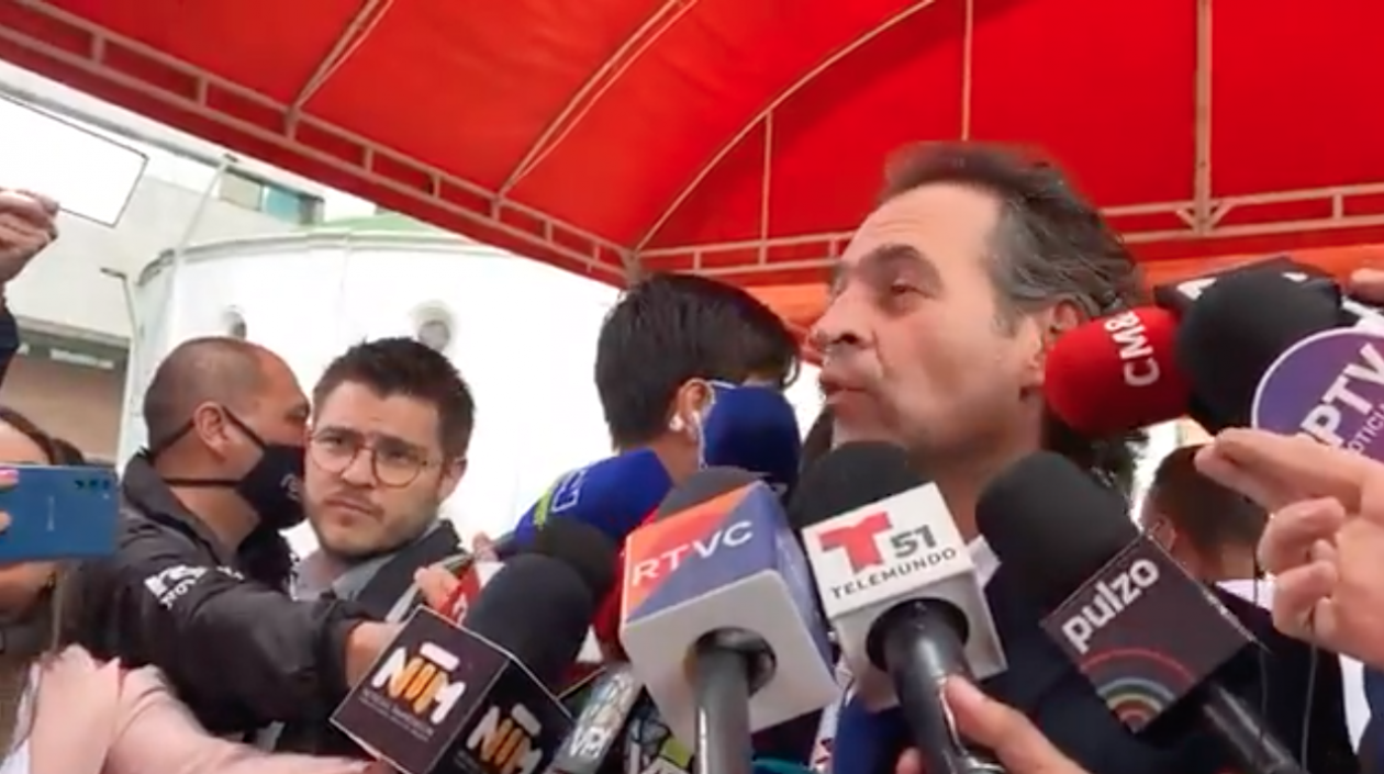 El excandidato presidencial Fico Gutiérrez.