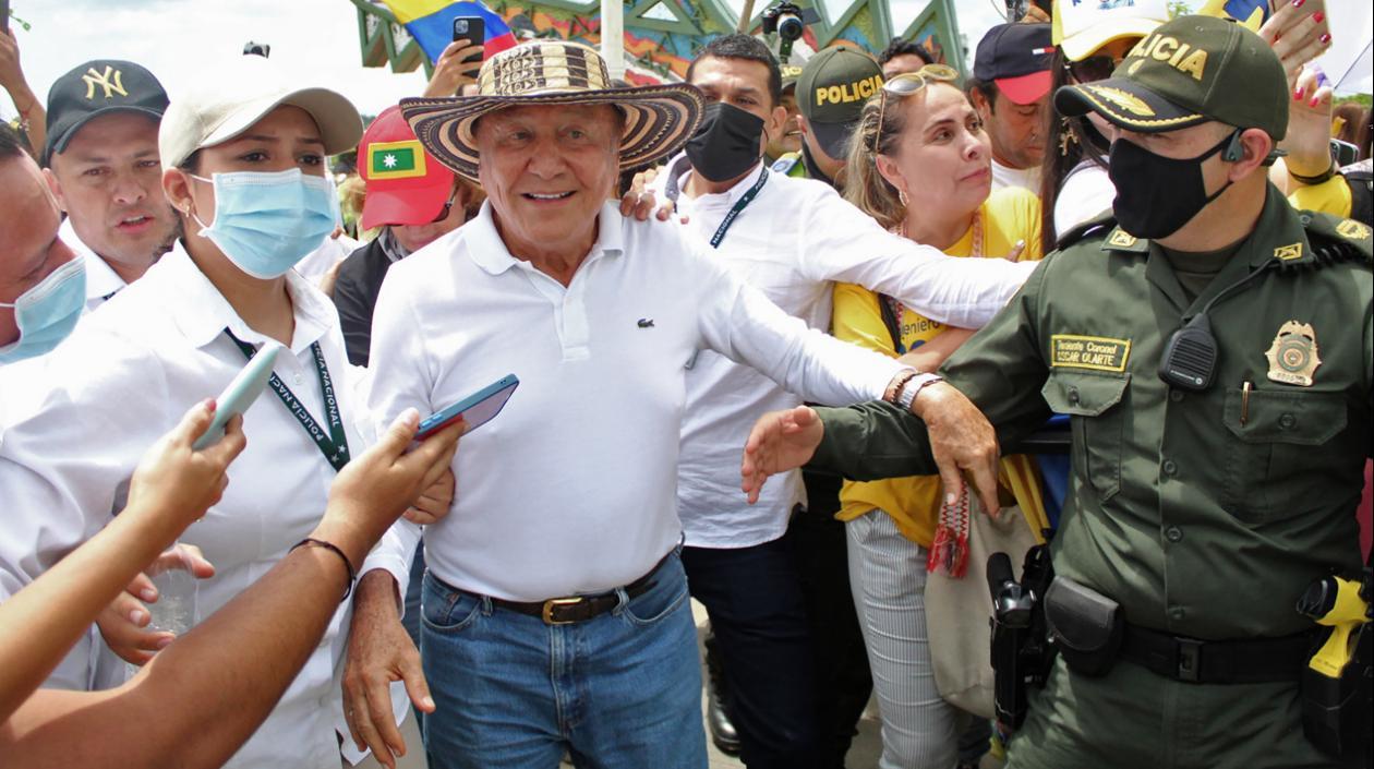 El candidato presidencial Rodolfo Hernández.
