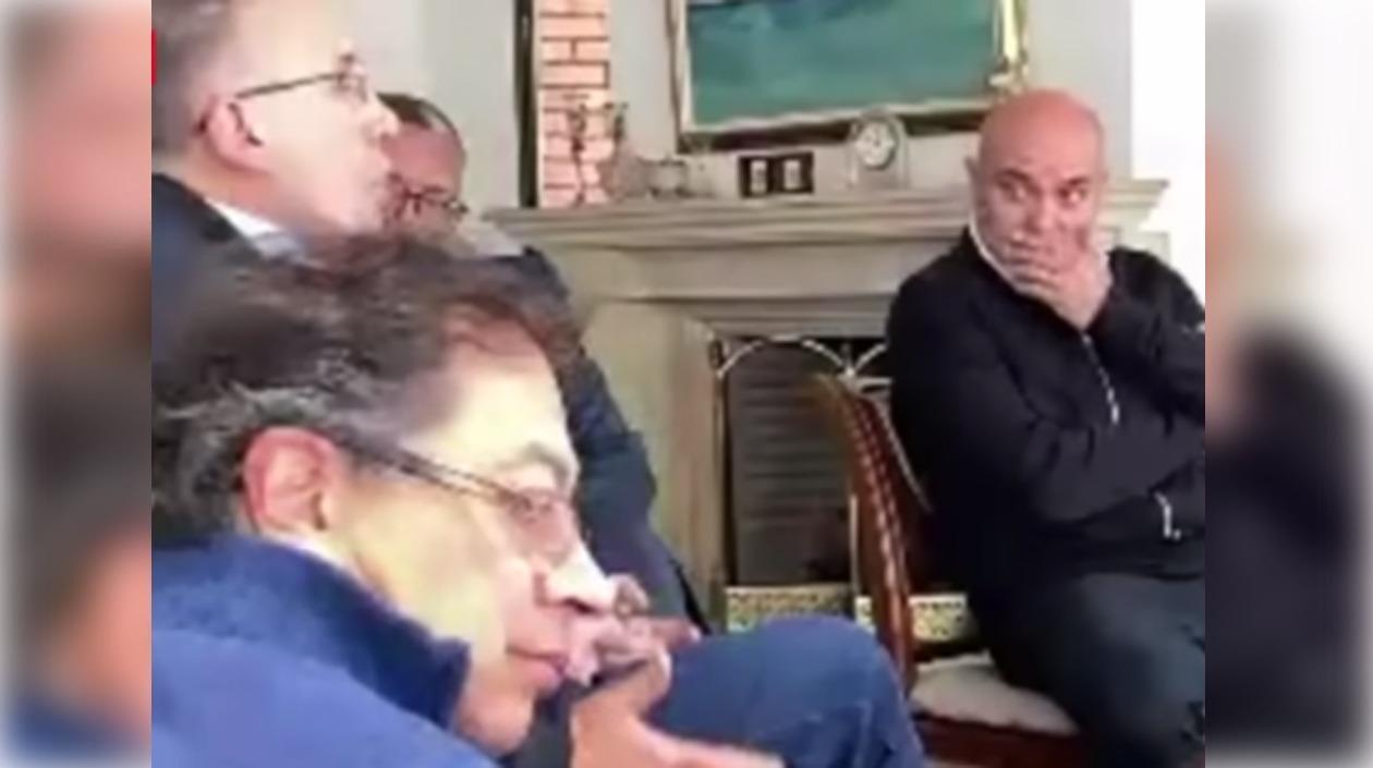 Reunión de Gustavo Petro con Roy Barrera