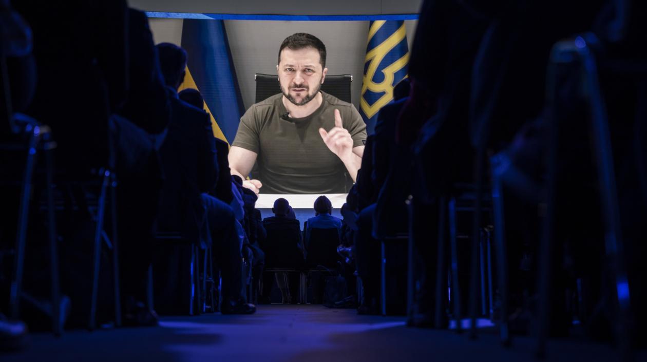 El presidente ucraniano, Volodímir Zelenski.