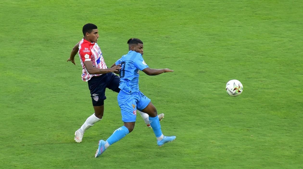 Gabriel Fuentes, lateral de Junior. 