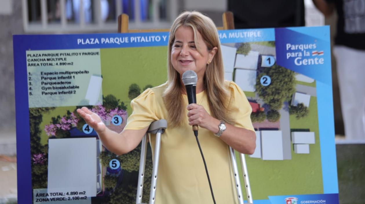 Gobernadora Elsa Noguera. 