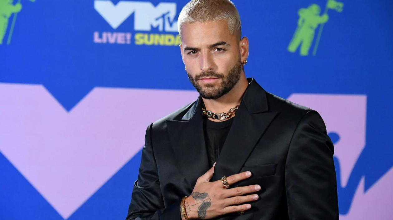 El cantante Maluma.