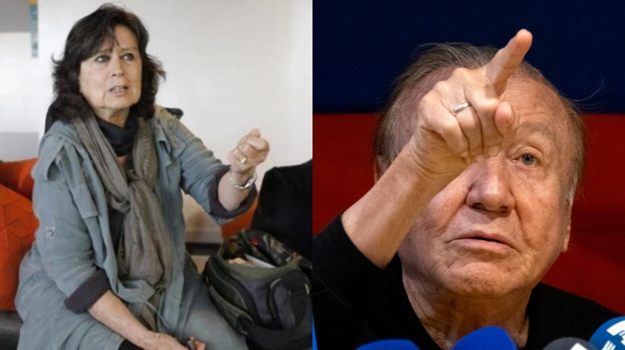 Laura Restrepo y Rodolfo Hernández.