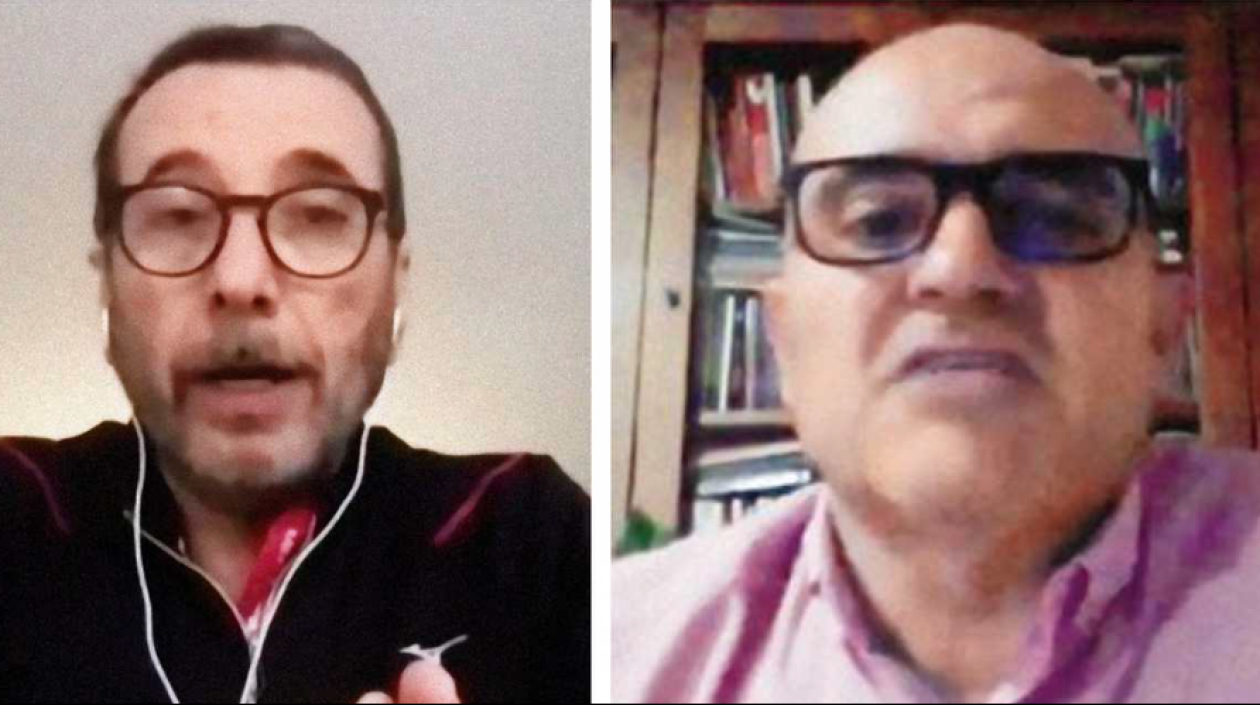 Vinicio Alvarado y Xavier Vendrell.