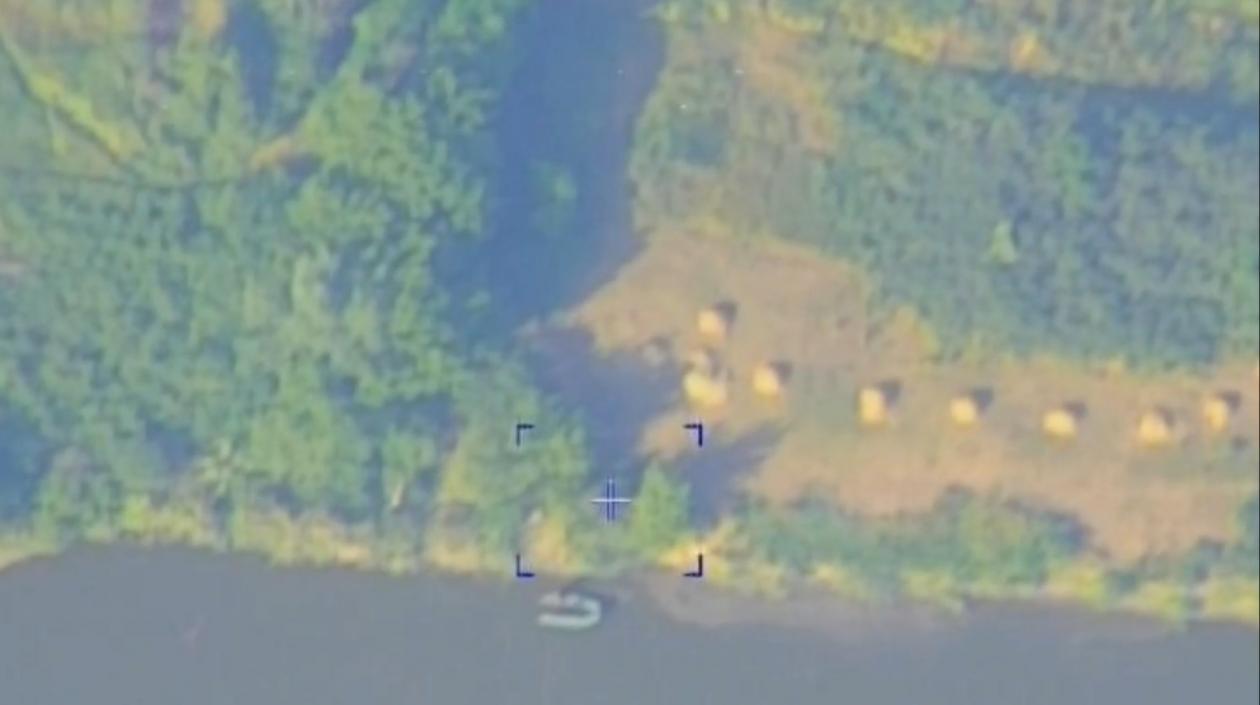 Mykolaiv, sitio donde atacaron las bodegas de alimentos. 