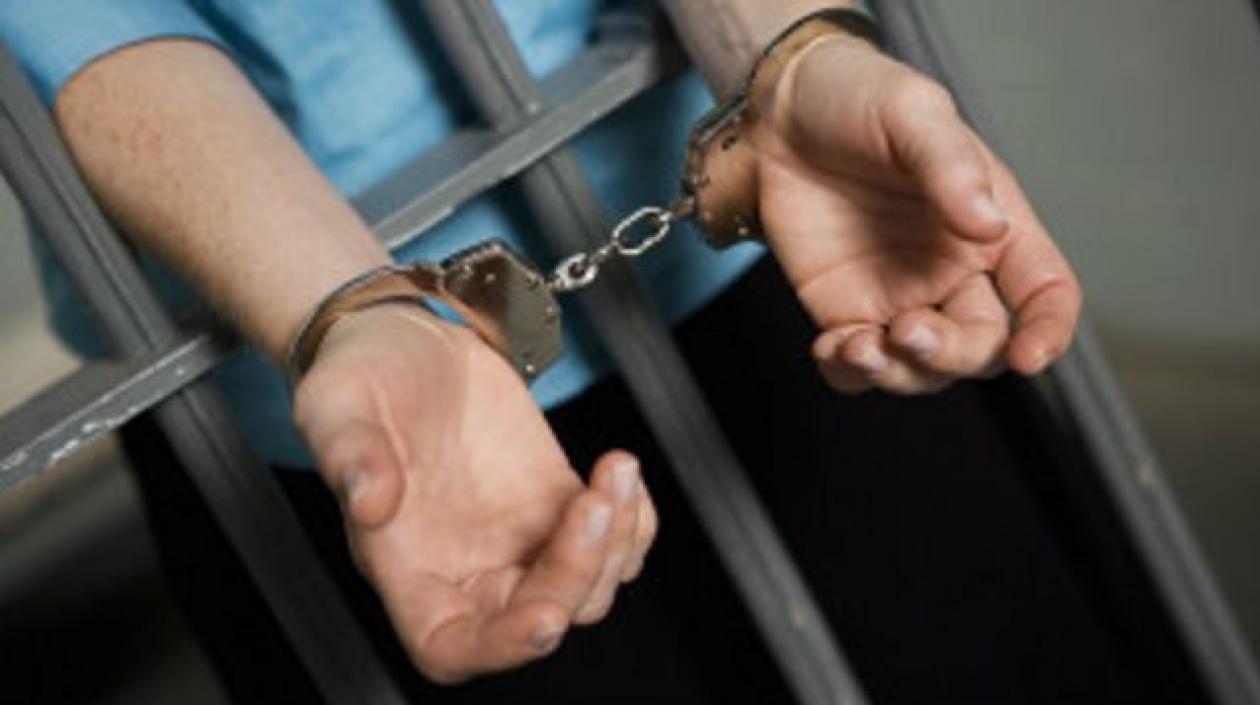 El hombre fue asegurado en centro carcelario. 