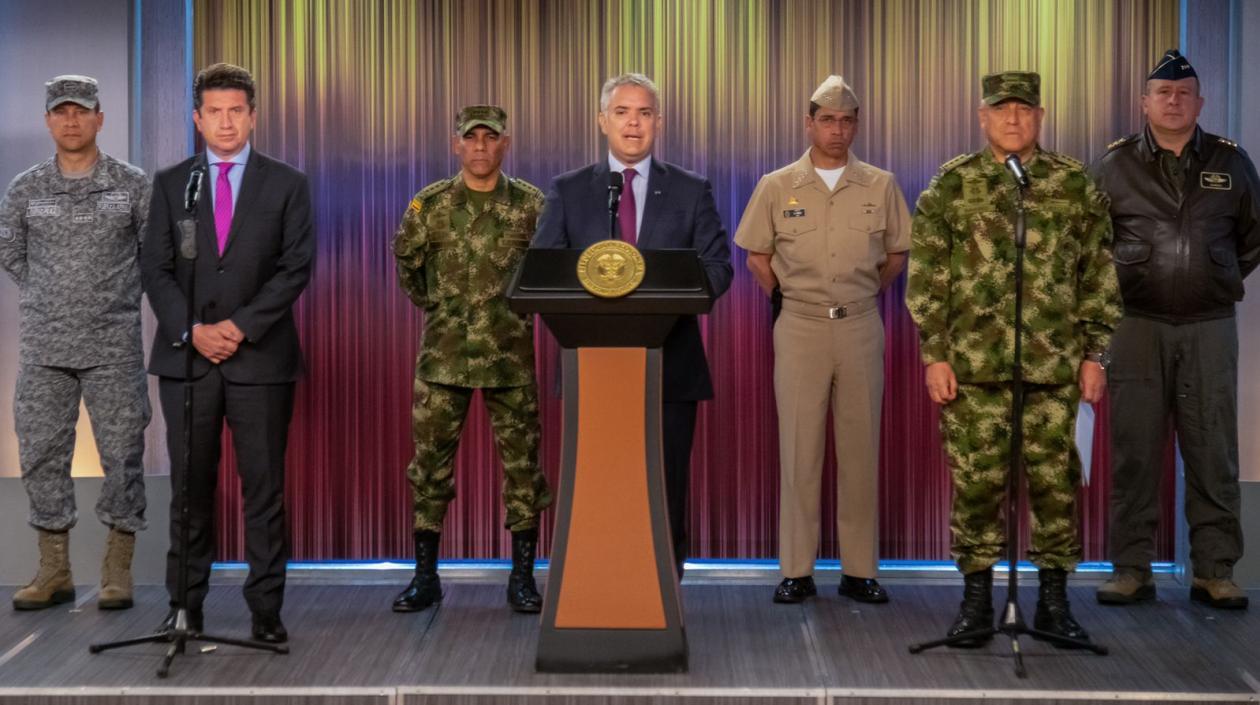 El presidente de la República, Iván Duque.