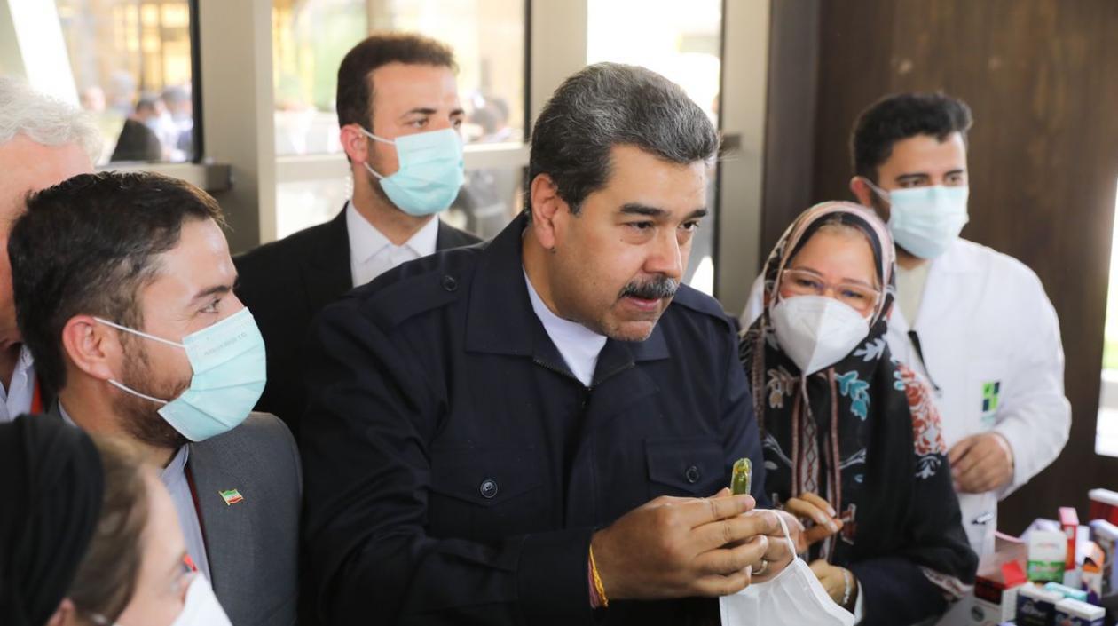 El Presidente de Venezuela, Nicolás Maduro.