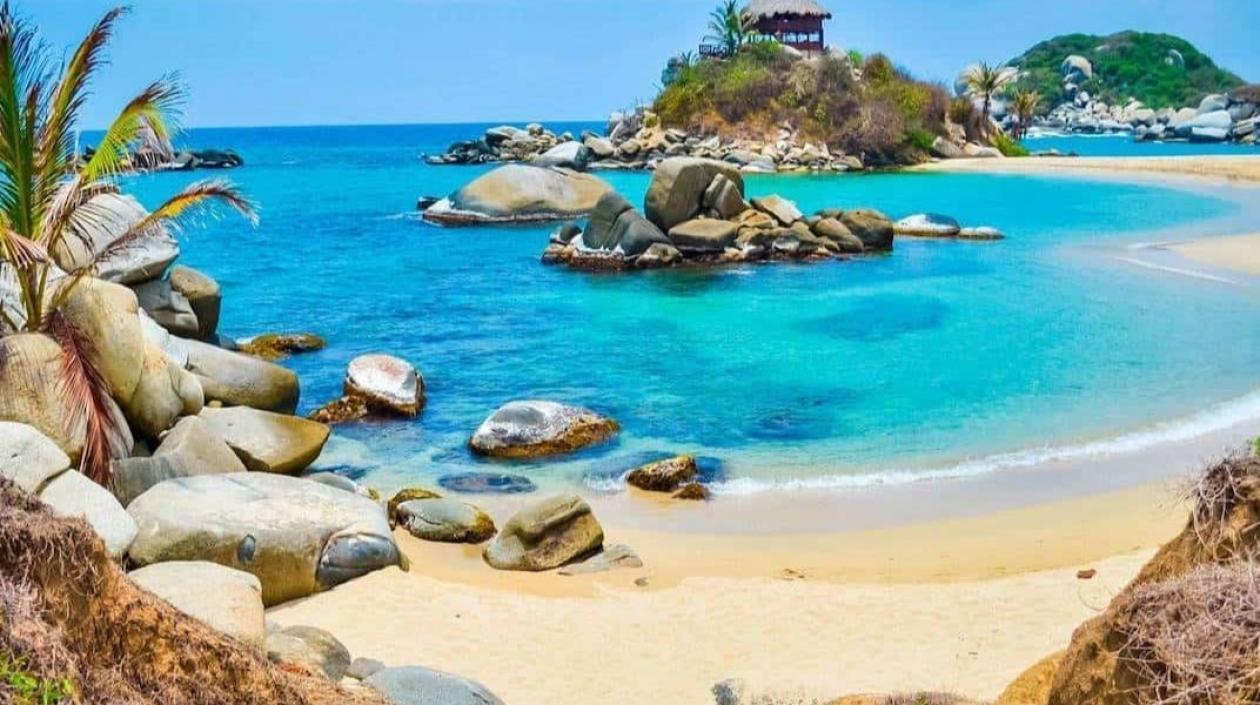Playas en el Parque Tayrona. 