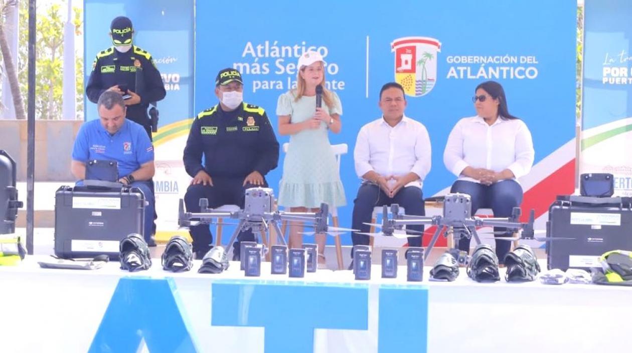 Presentación de los nuevos equipos.
