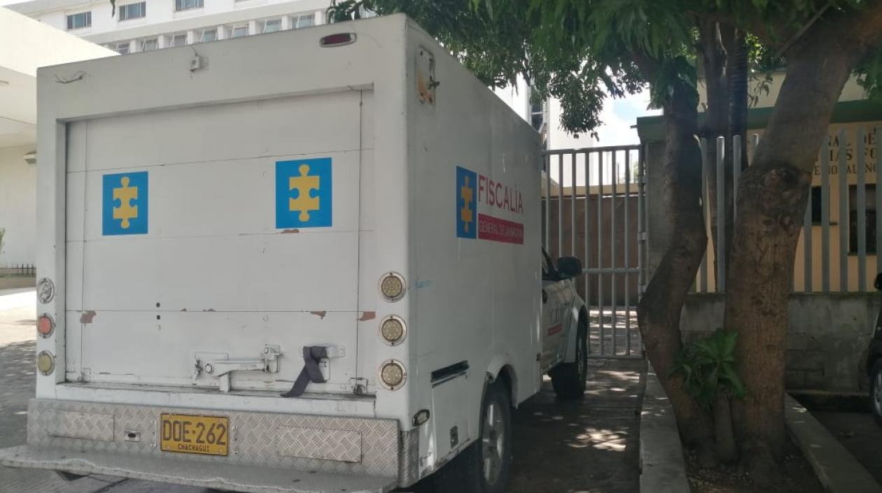 Instalaciones de Medicina Legal en Barranquilla.