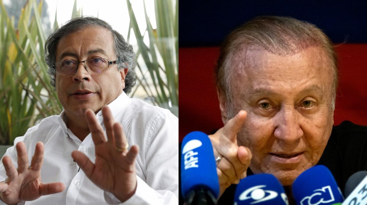 Gustavo Petro y Rodolfo Hernández.