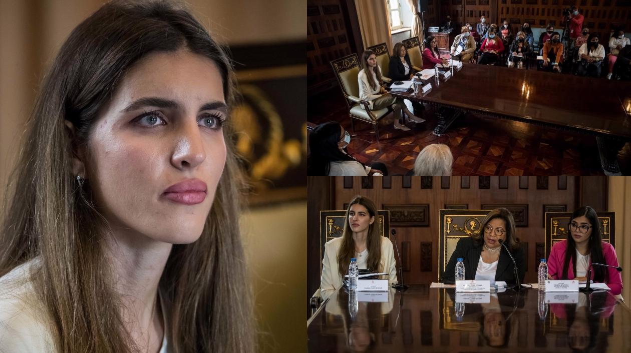 Camila Fabri, esposa del empresario colombiano Alex Saab.