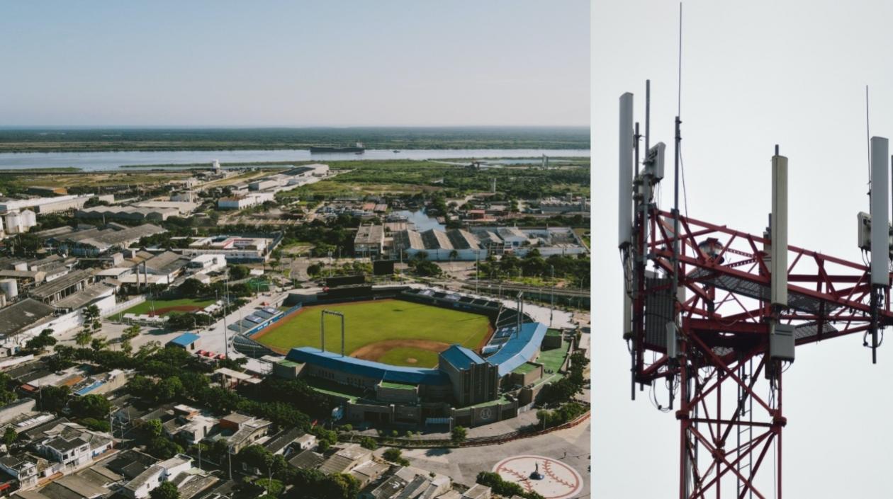 Fibra óptica para Barranquilla. 