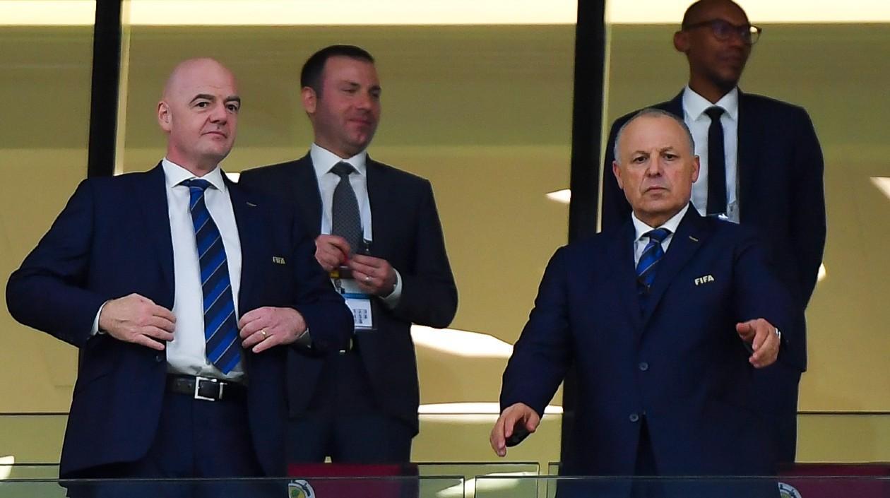 Gianni Infantino, presidente de la FIFA.