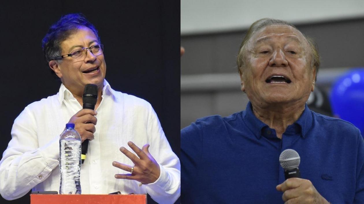 Gustavo Petro y Rodolfo Hernández.