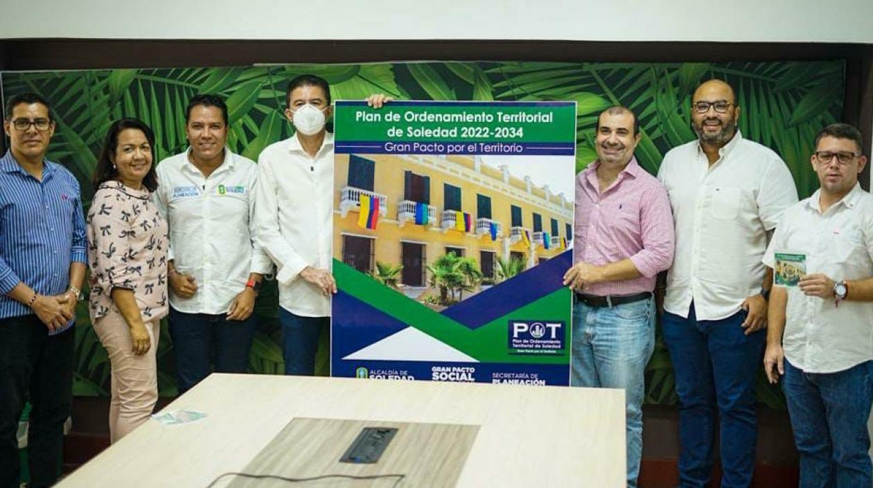 Presentación del nuevo Plan de Ordenamiento Territorial en Soledad. 