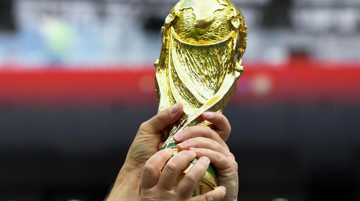 Trofeo de la Copa del Mundo. 