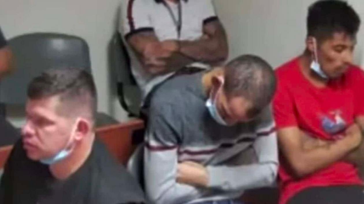 Audiencia a capturados por homicidio de Marcelo Pecci