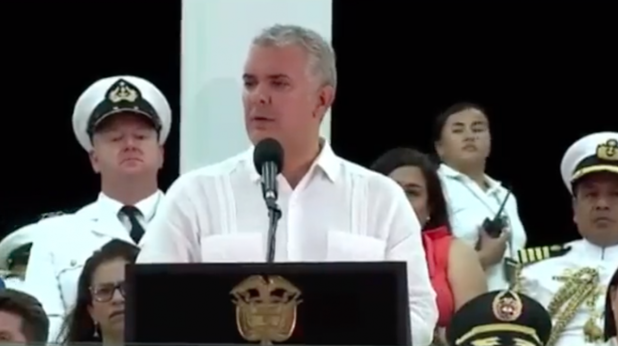 El presidente de la República, Iván Duque.