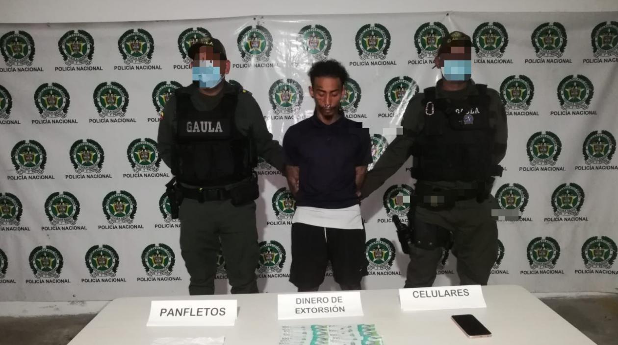 Captura de alias 'El Rasta'.