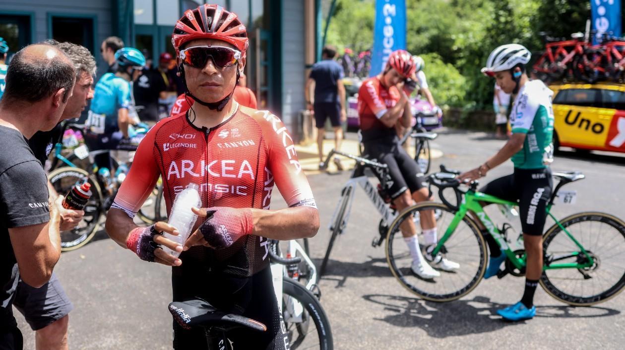 Nairo Quintana, ciclista colombiano. 