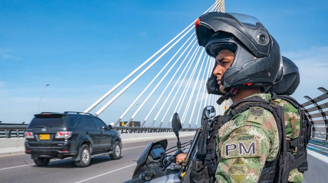 Operativos de seguridad del Ejército. 