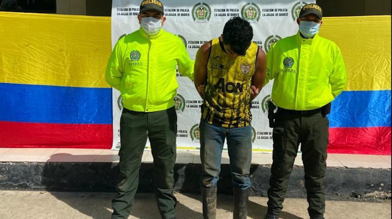 Alias Camilo, fue capturado en el Cesar.