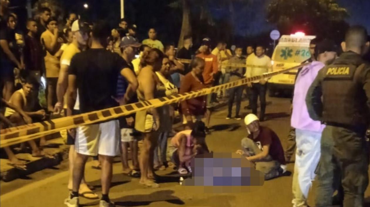 Lugar de los hechos.