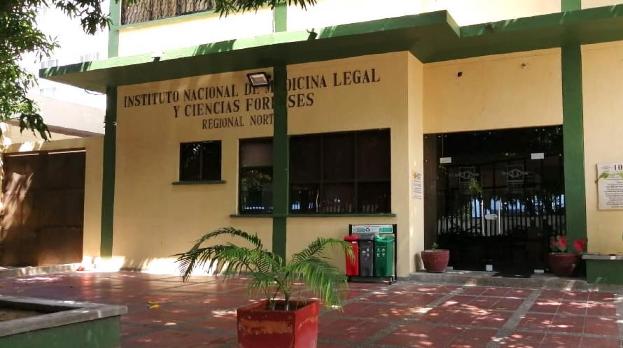 Instalaciones de Medicina Legal en Barranquilla.