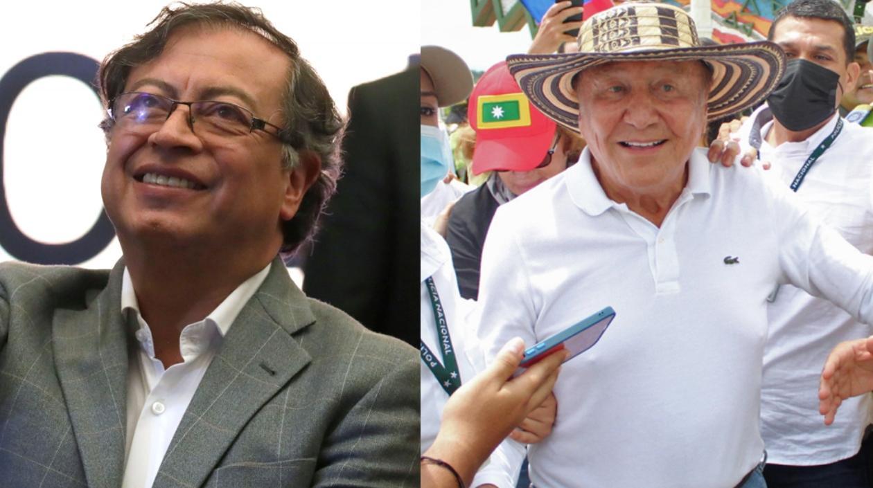 Gustavo Petro y Rodolfo Hernández.