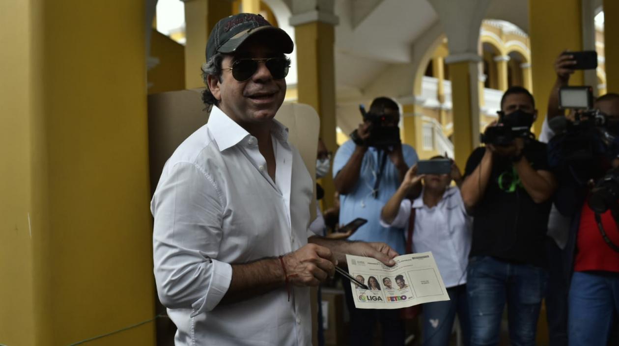 El exalcalde de Barranquilla Alejandro Char.