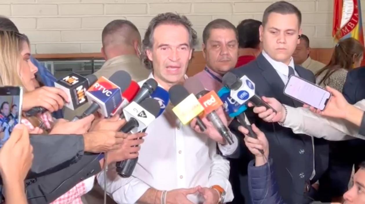 El excandidato presidencial Federico 'Fico' Gutiérrez.