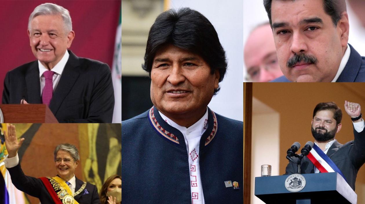 Presidentes latinos.