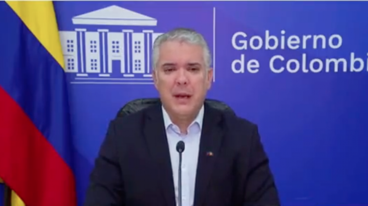 El presidente de la República, Iván Duque.