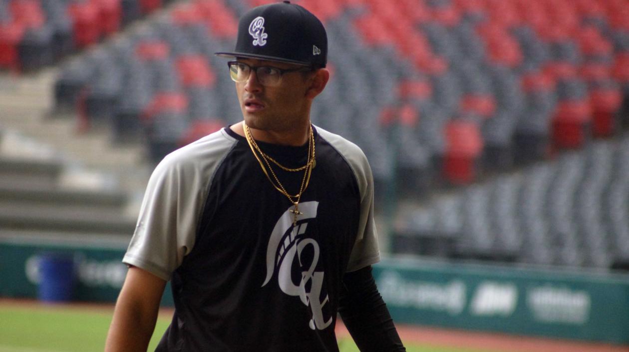 Jeffry Niño, lanzador colombiano. 