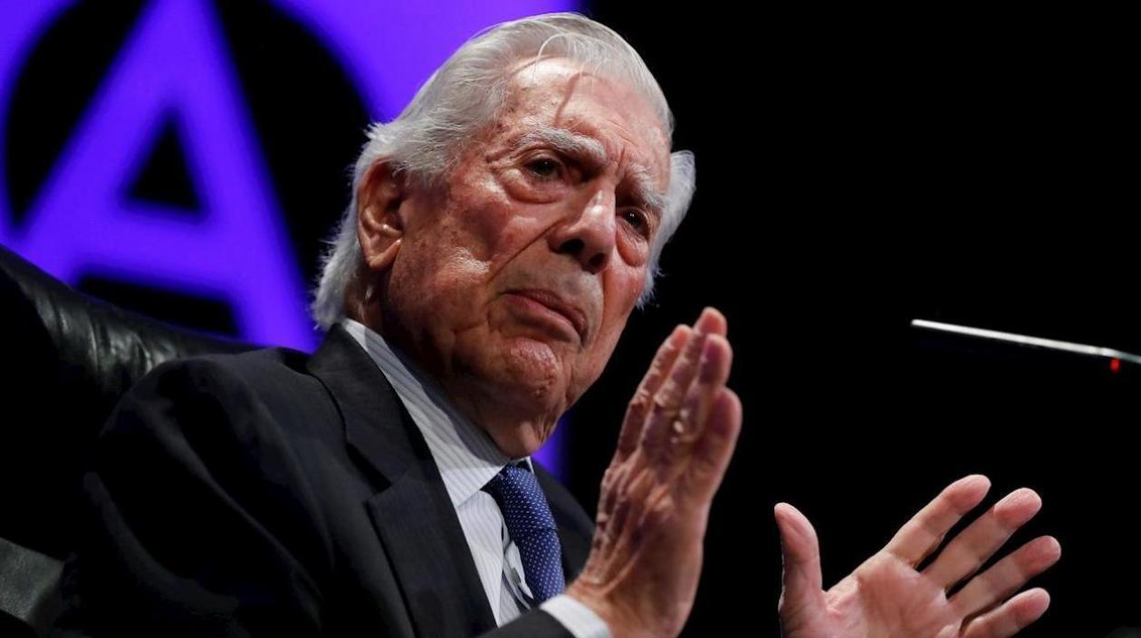 El premio Nobel de Literatura Mario Vargas Llosa.