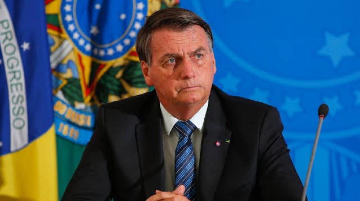 El presidente de Brasil, Jair Bolsonaro.