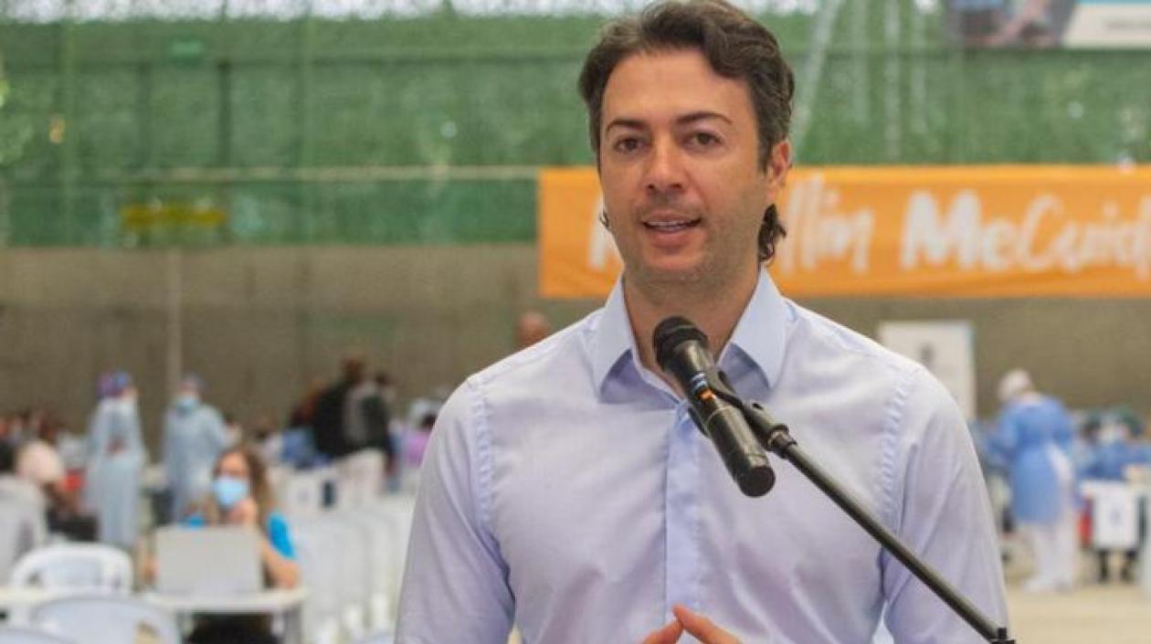 El alcalde de Medellín, Daniel Quintero Calle.