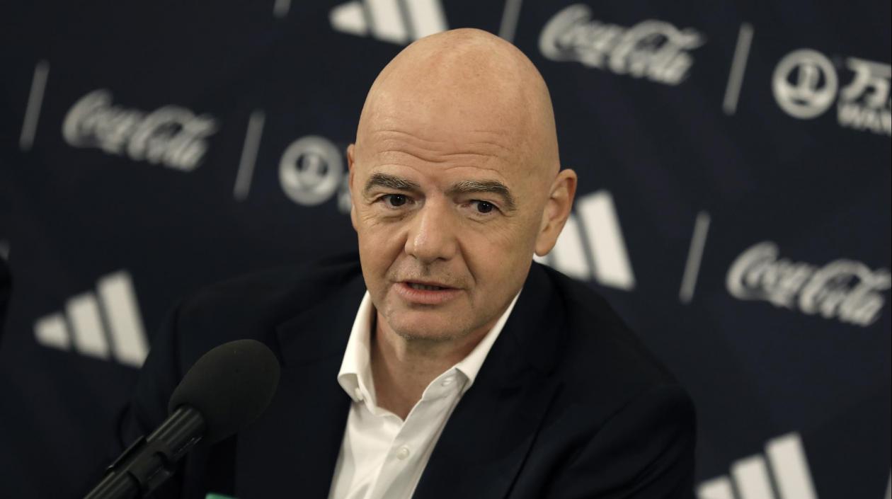 Gianni Infantino, presidente de la FIFA. 